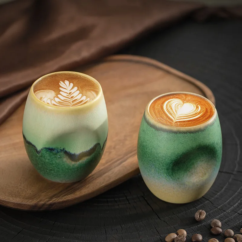 Coffee Tea Green - Verde, Qingshan-tazza da caffè concentrata in