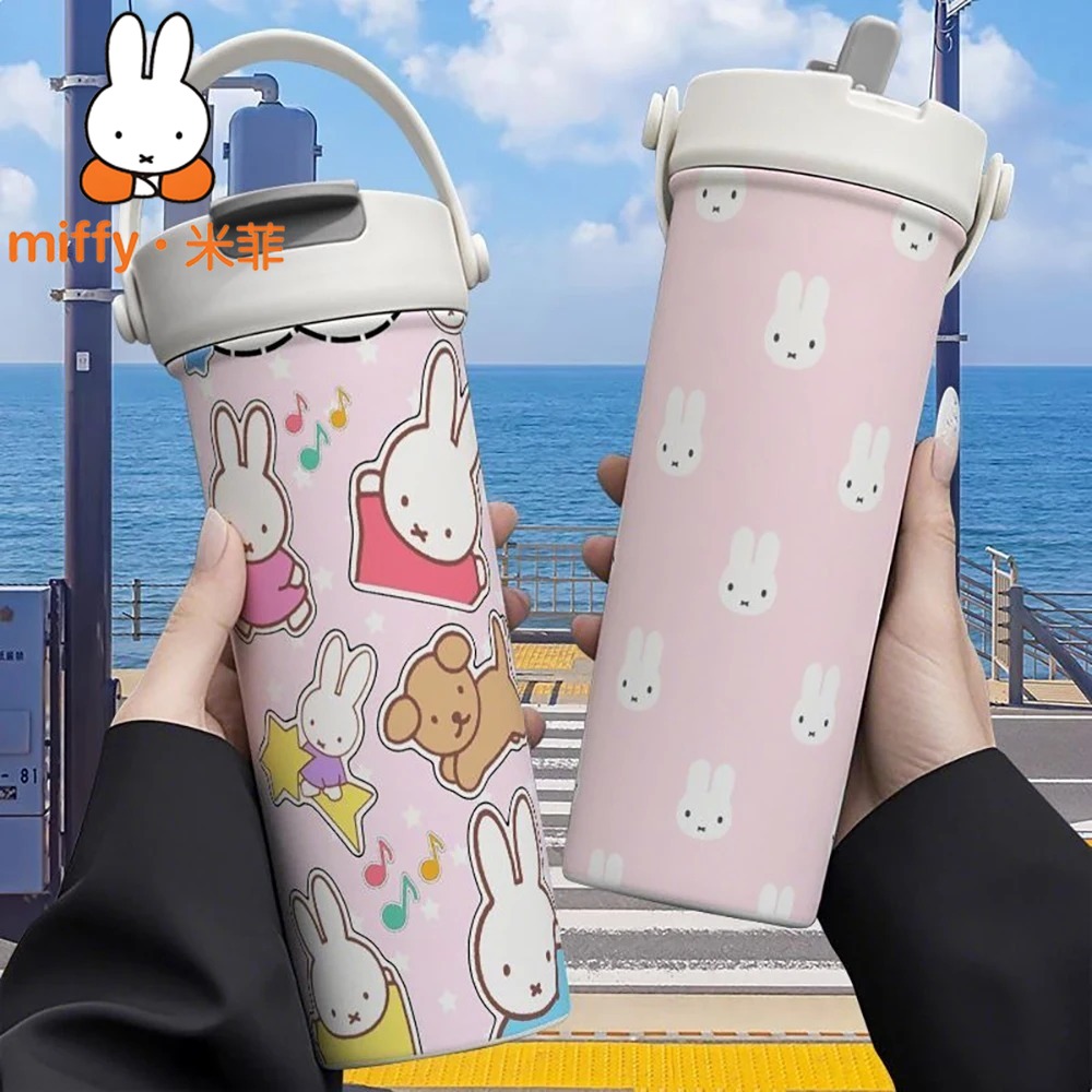 Coffee Tea Exchange - Thermos Portatile Miffy Rabbit con Doppia