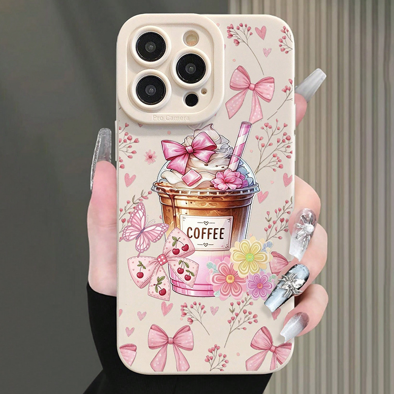 Coffee Plus Tea - Cover per telefono con stampa a