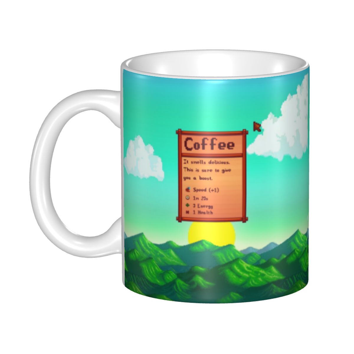Valley Tea And Coffee - Tazza da caffè personalizzata Stardew Valley