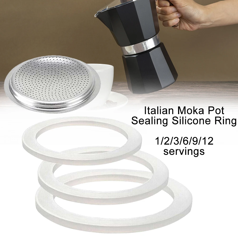Coffee Tea Chocolate - 1 set guarnizione in gomma siliconica
