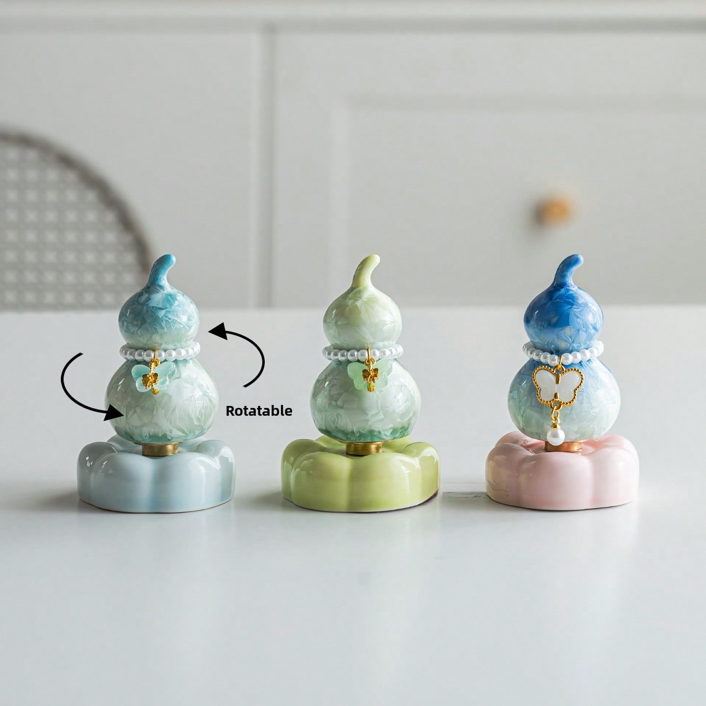 Tea & Coffee Quận 1 - Ornamento a forma di zucca rotante
