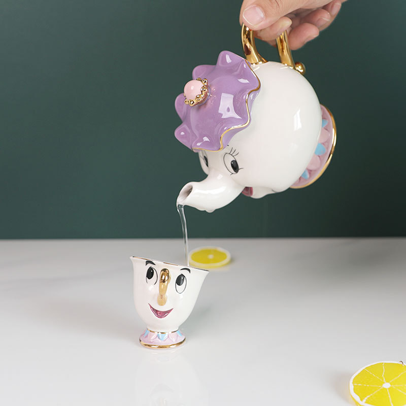 Coffee Tea And Sugar Set - Teiera in stile cartone animato La