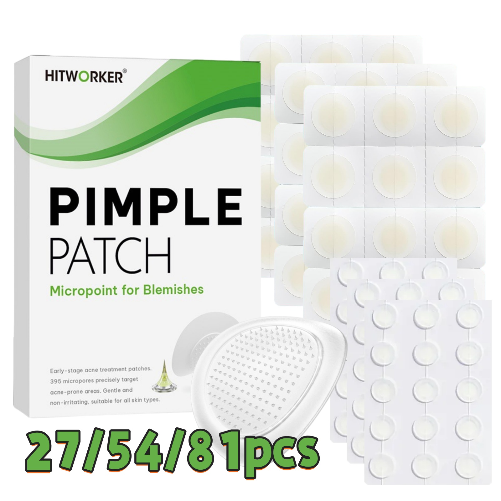 Tea & Coffee Quận 1 - Toppe per l'acne HITWORKER da 27/54/81