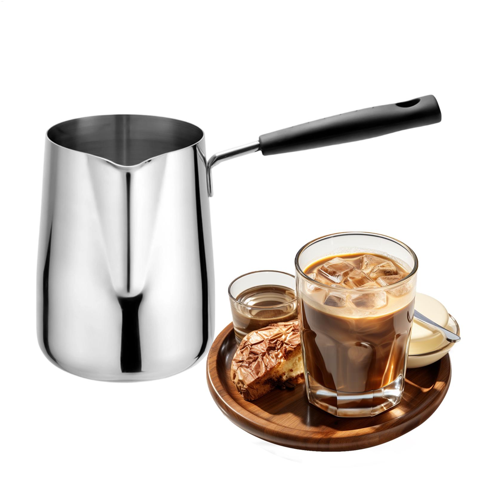 Coffee Tea Chocolate - Piccola Caffettiera da 600ml con Beccuccio,