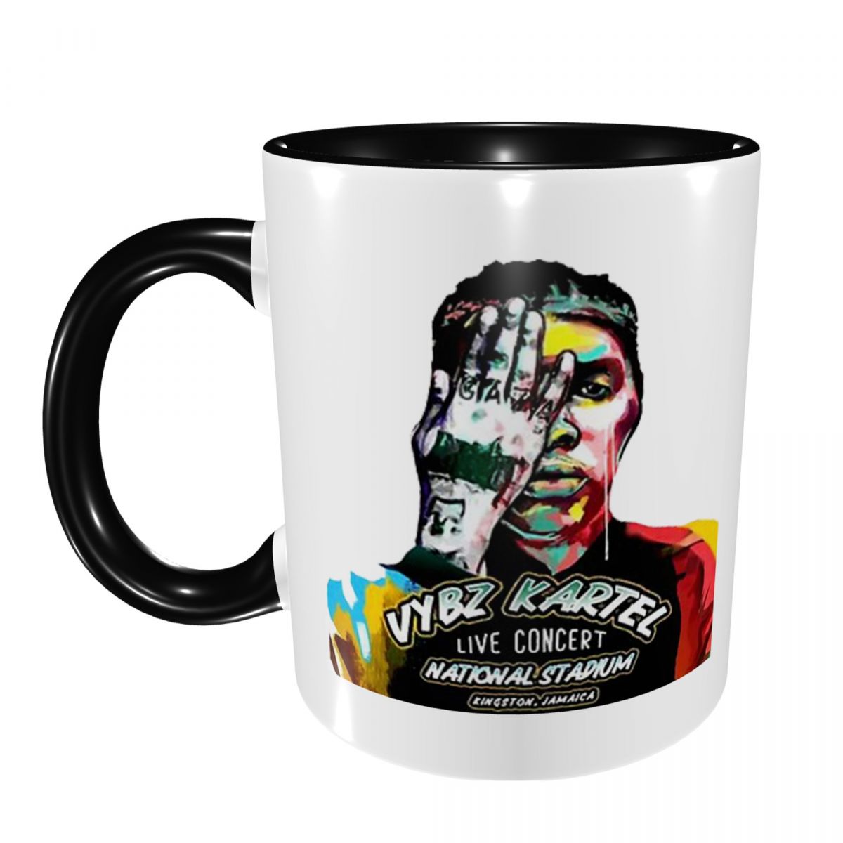 Coffee Tea World - Tazza Divertente in Ceramica A Di