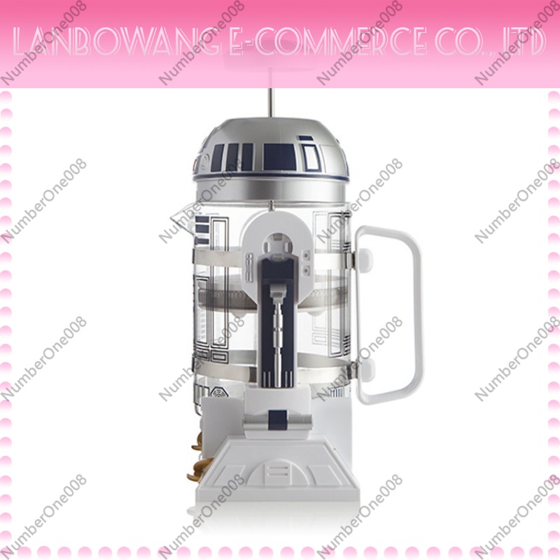French Press Coffee & Tea - Caffettiera manuale creativa a forma di