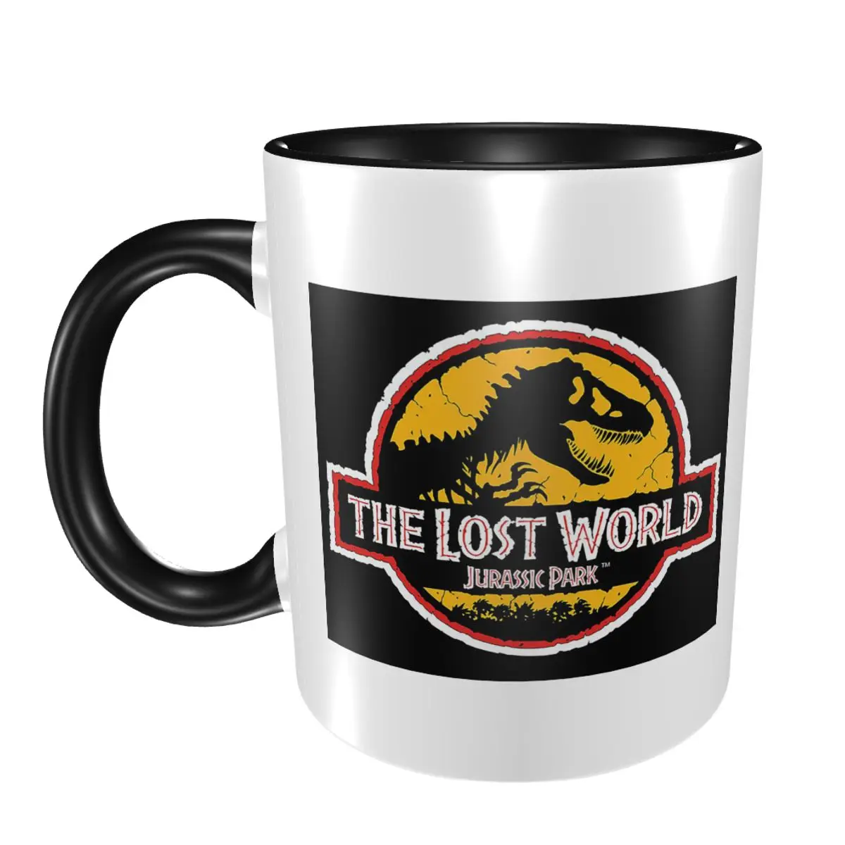 Coffee Tea World - Tazza in Ceramica con Logo Jurassic