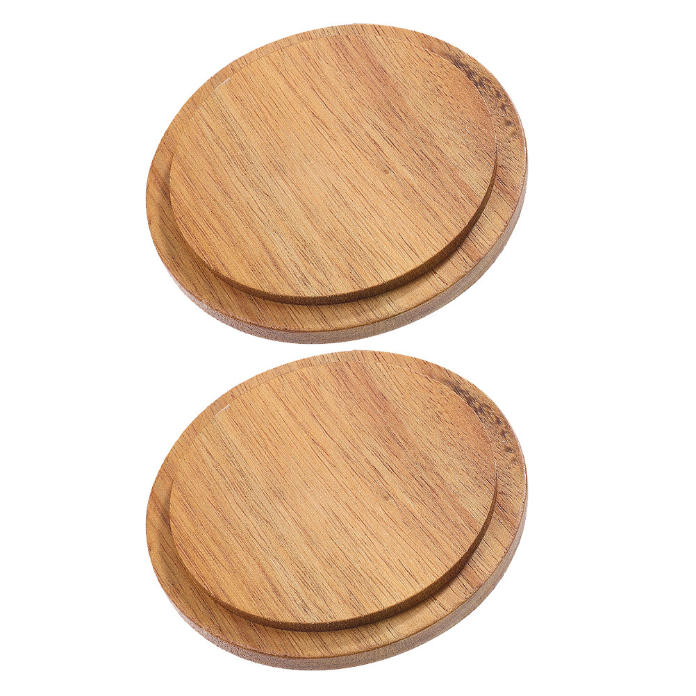 Coffee Tea Replacement - 2 Pezzi Coperchi Vintage in Legno