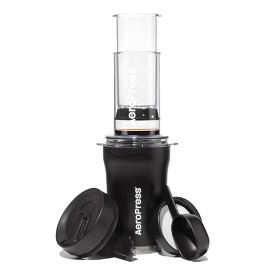 French Press Coffee & Tea - Kit Macchina da Caffè Portatile Go