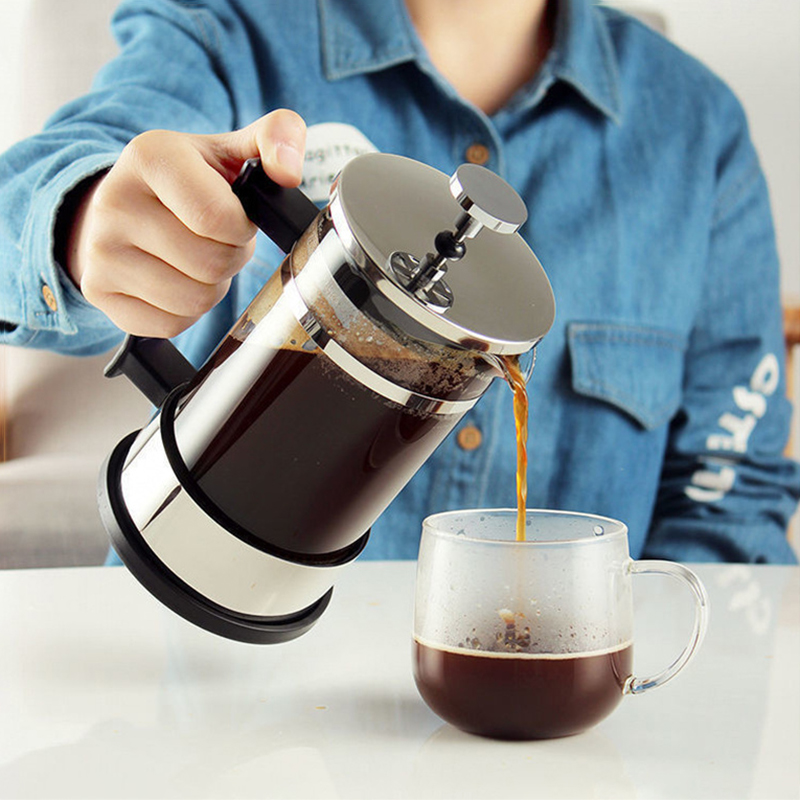 French Press Coffee & Tea - Caffettiera French Press con Filtro in