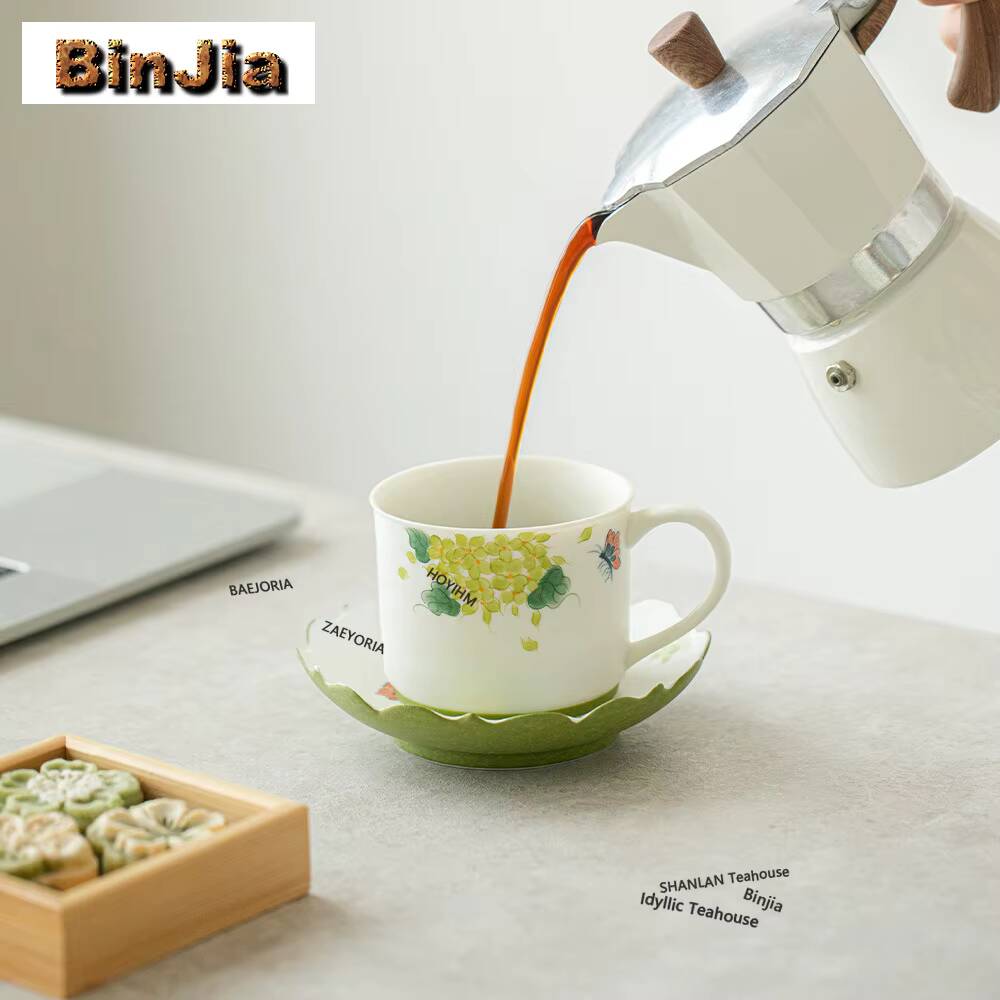 Tazza da Caffè Dipinta a Mano  - Coffee Tea Green recensione e prezzo