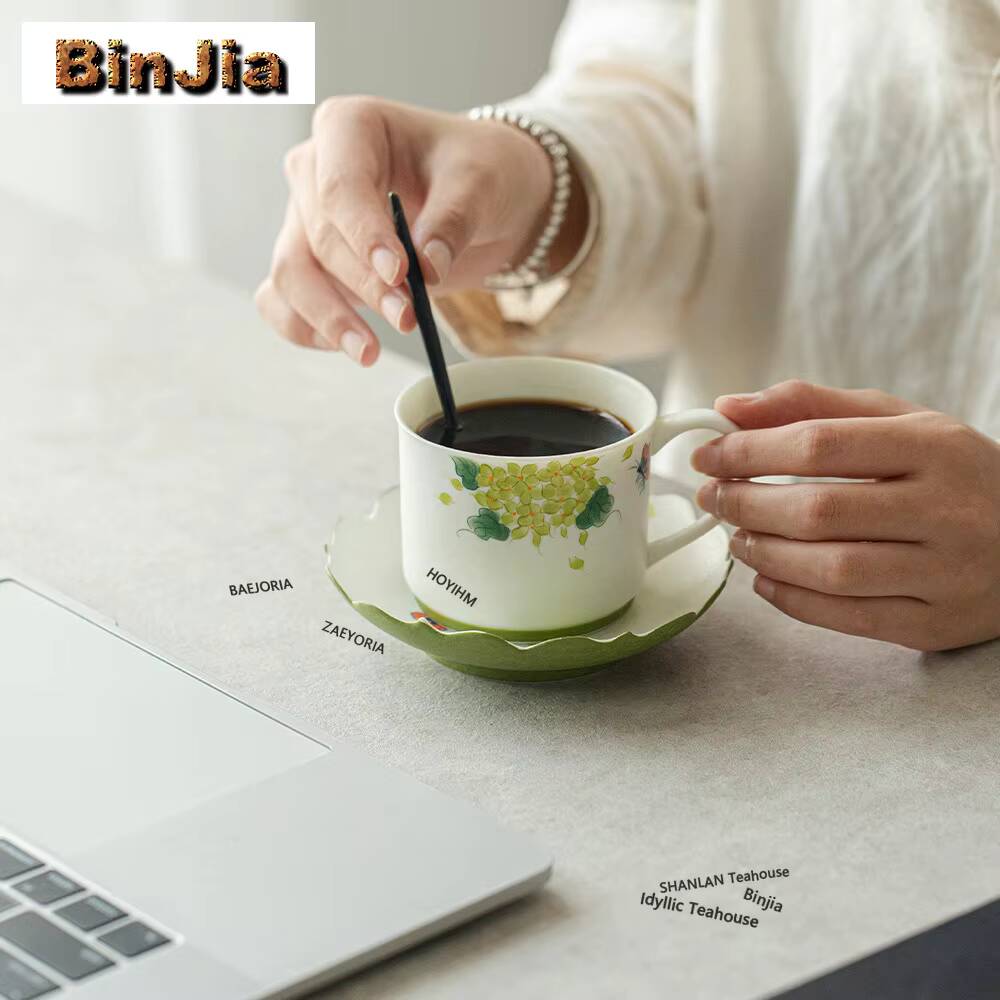 Tazza da Caffè Dipinta a Mano  - Coffee Tea Green recensione e prezzo