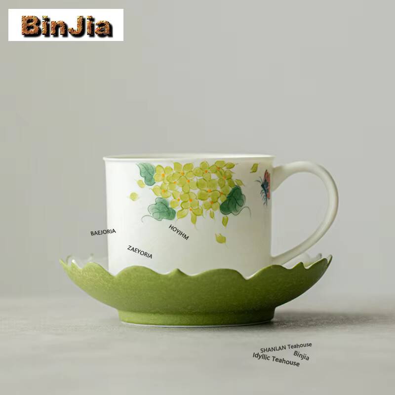 Tazza da Caffè Dipinta a Mano  - Coffee Tea Green recensione e prezzo