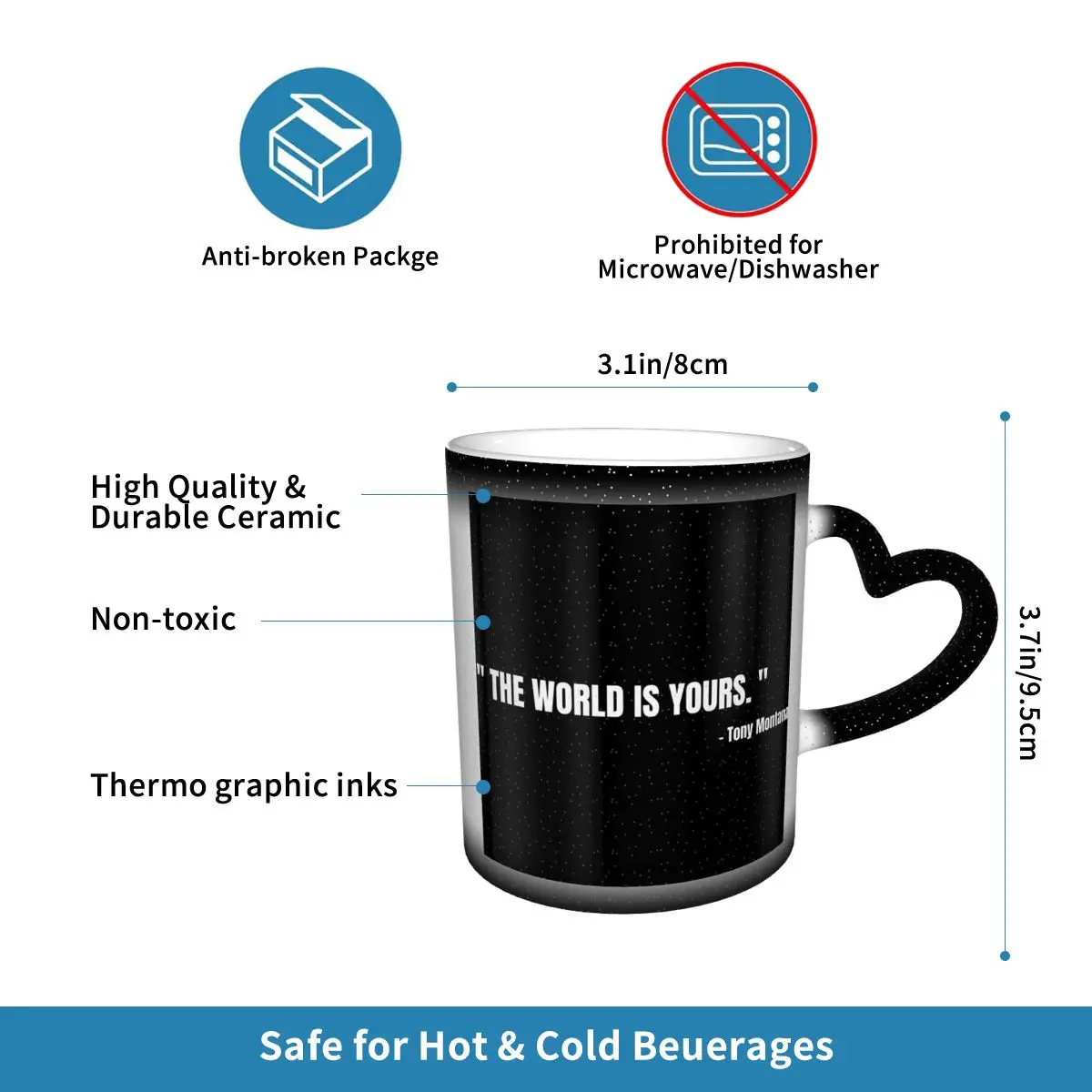 Tazza del Film Scarface Tony M - Coffee Tea World recensione e prezzo