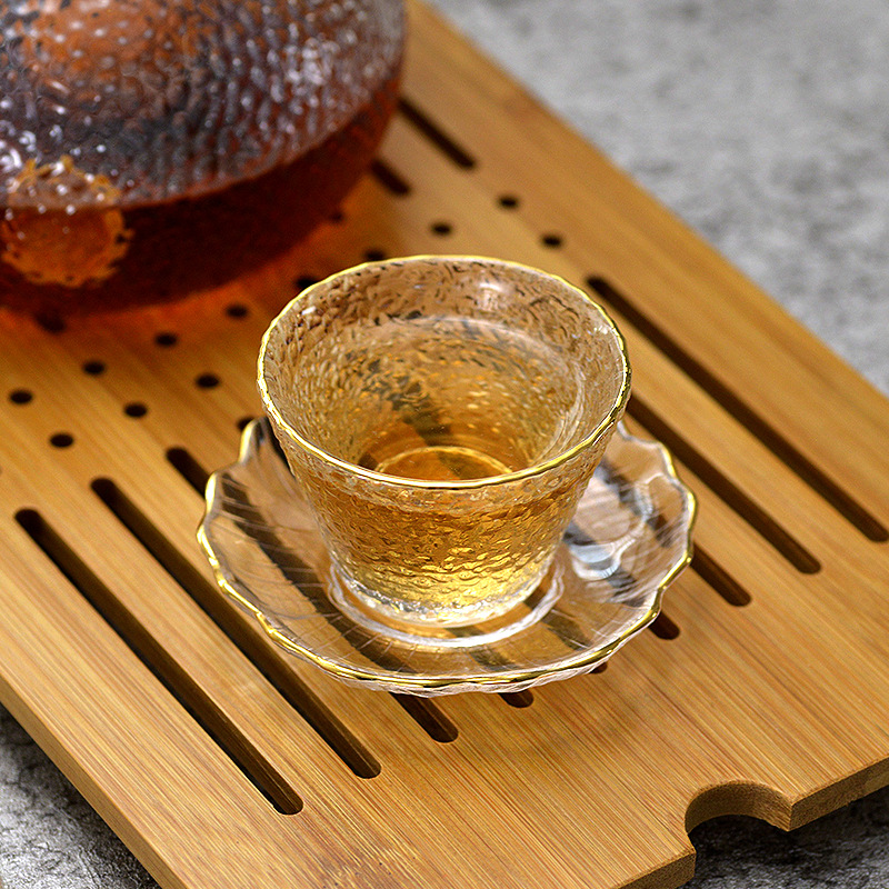 Tazza da Tè in Vetro Dorato co - Coffee Tea Green recensione e prezzo