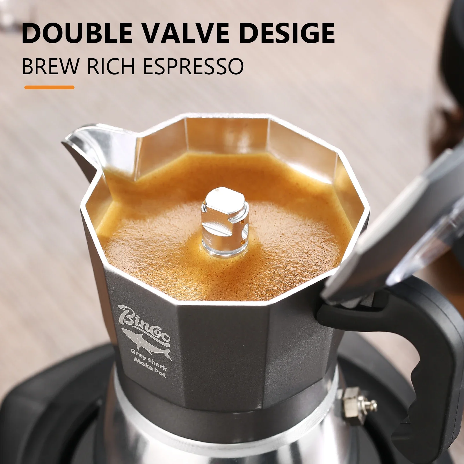 Bincoo Caffettiera Moka a Dopp - Coffee Tea Chocolate recensione e prezzo