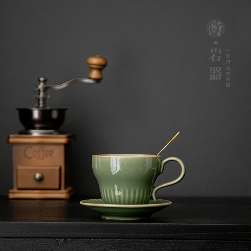 Set di tazza da caffè vertical - Coffee Tea Green recensione e prezzo