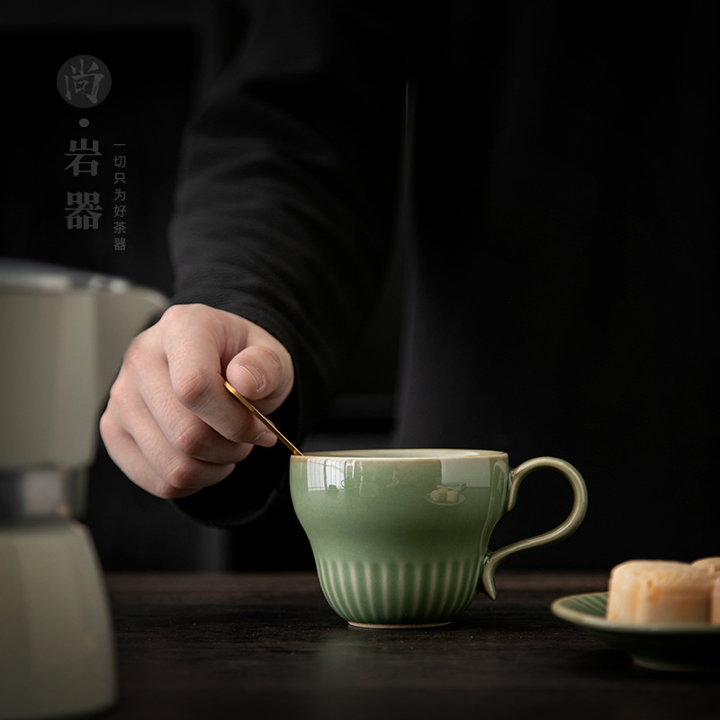 Set di tazza da caffè vertical - Coffee Tea Green recensione e prezzo