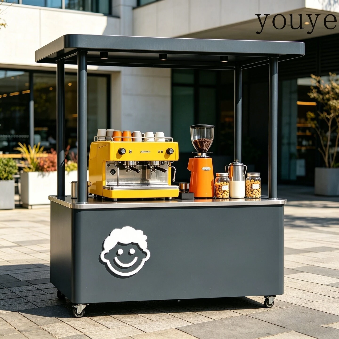Carretti in ferro battuto eDJ, - Coffee Tea Vendor recensione e prezzo