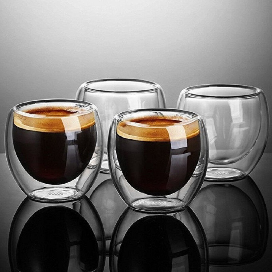 Tazze da caffè in vetro a dopp - Coffee Tea Catering recensione e prezzo