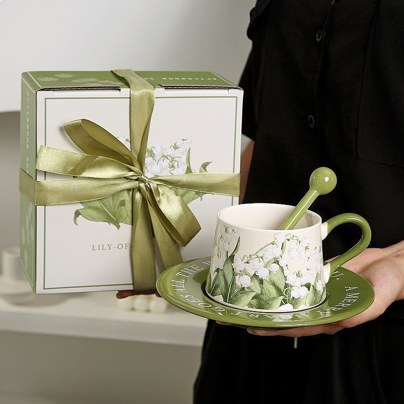 Set Tazza e Piattino in Cerami - Valley Tea And Coffee recensione e prezzo