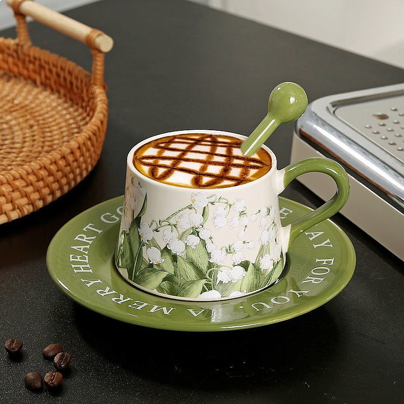 Set Tazza e Piattino in Cerami - Valley Tea And Coffee recensione e prezzo