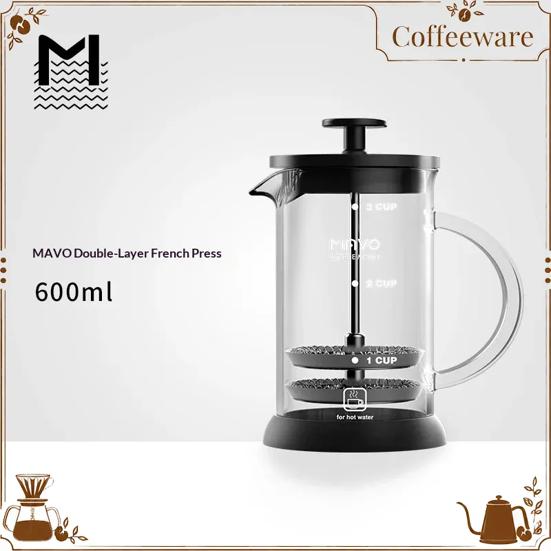 Caffettiera French Press MAVO  - French Press Coffee & Tea recensione e prezzo