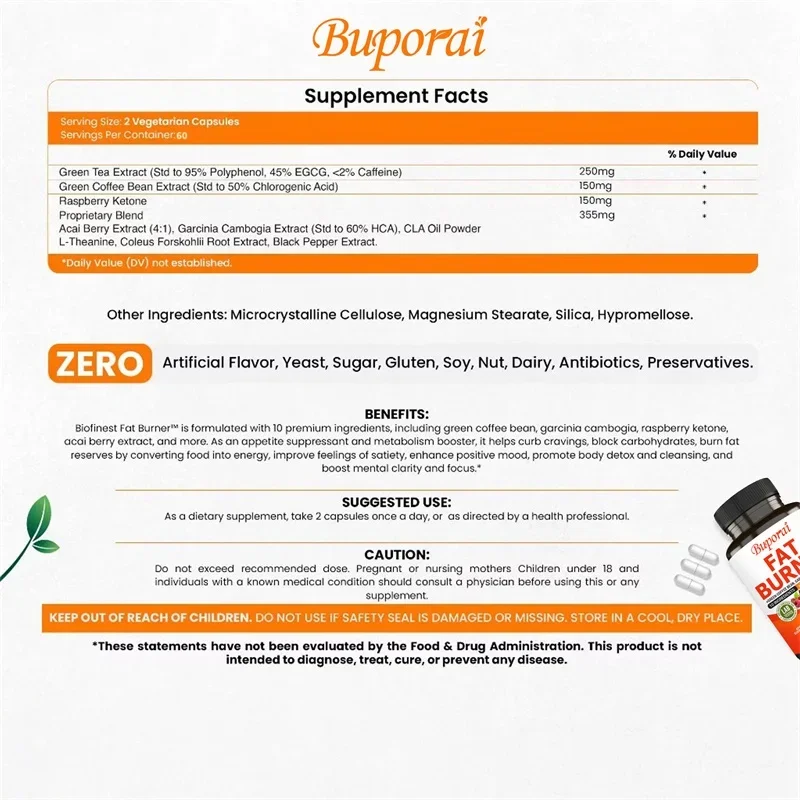 Capsule per bruciare i grassi: - Coffee Tea Green recensione e prezzo