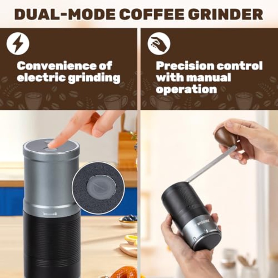 Macinacaffè elettrico e manual - French Press Coffee & Tea recensione e prezzo