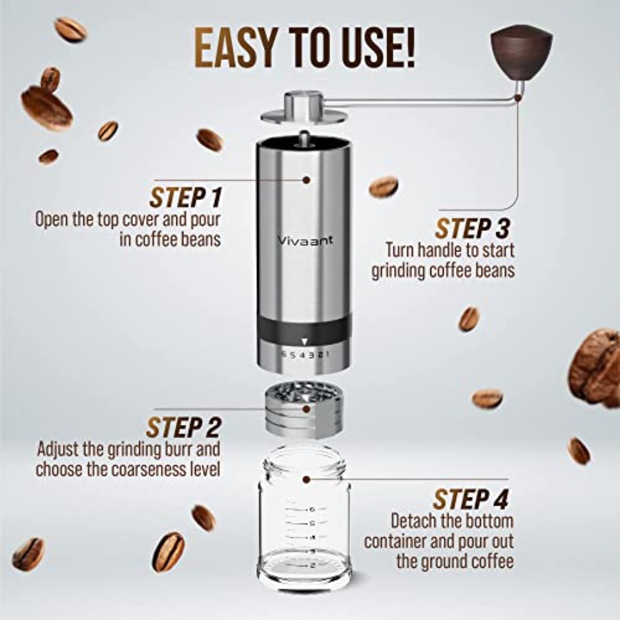 Macinacaffè manuale per French - French Press Coffee & Tea recensione e prezzo