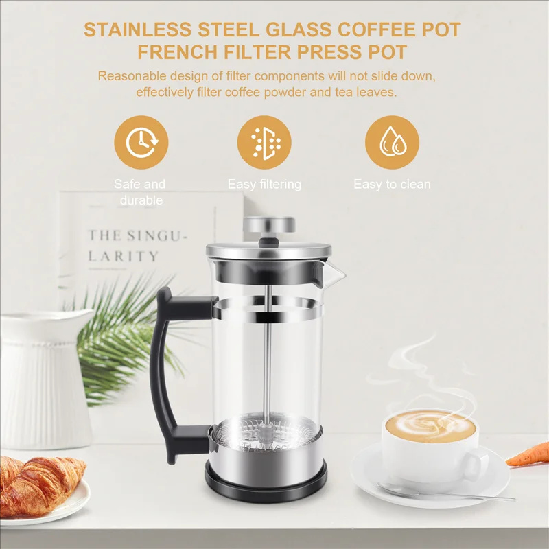 Caffettiera French Press con F - French Press Coffee & Tea recensione e prezzo